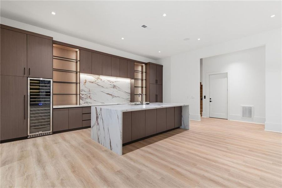 Furnished interior view inside a new home in , Alpharetta (Image 43).