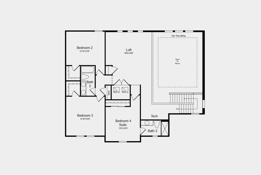 2D floor plan layout for the Nantucket by Taylor Morrison in Hillcrest, San Antonio, FL (Image 5). 2D floor plan layout for the Nantucket by Taylor Morrison in Hillcrest, San Antonio, FL (Image 5).