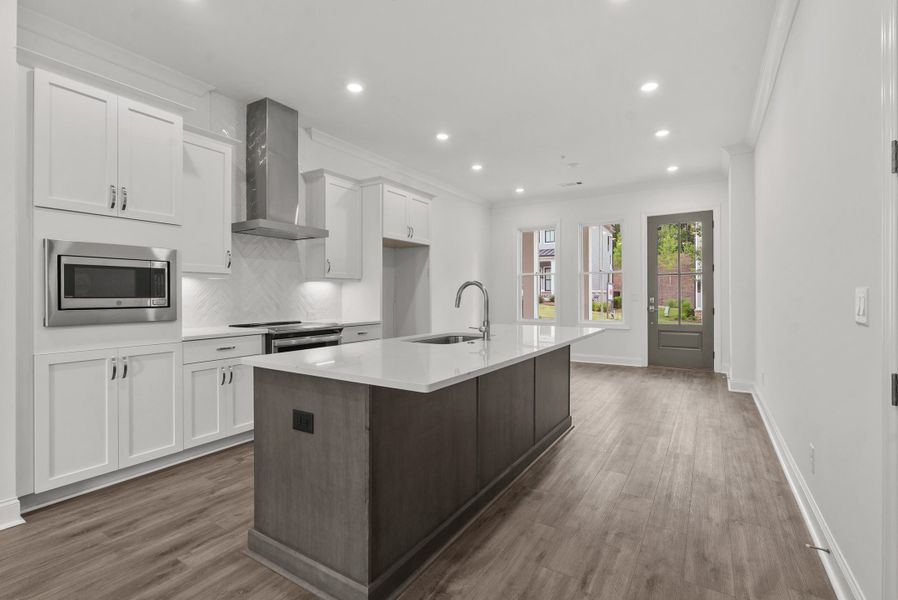 Representative furnished interior of a home built from the The Barrett II by The Providence Group in Waterside Condos, Peachtree Corners (Image 10). Representative furnished interior of a home built from the The Barrett II by The Providence Group in Waterside Condos, Peachtree Corners (Image 10).