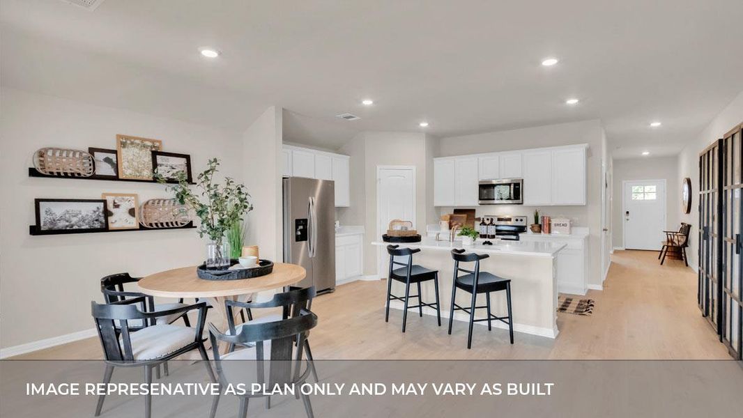 Furnished interior view inside a new home in Thunder Rock, Marble Falls (Image 19).