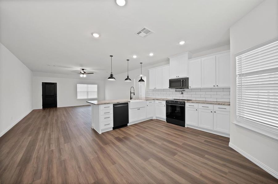 Furnished interior view inside a new home in , Poolville (Image 8).