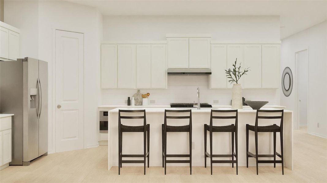 Furnished interior view inside a new home in , Salado (Image 24).