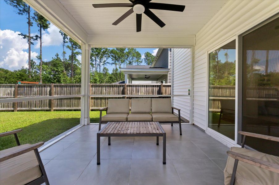 Furnished interior view inside a new home in , Charleston (Image 36).