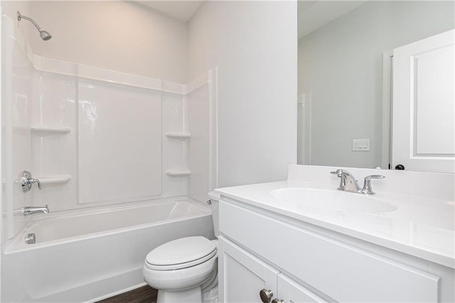 Furnished interior view inside a new home in Riverside Ridge, Lawrenceville (Image 11).