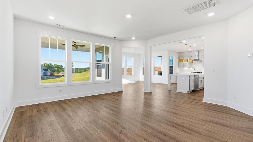 Furnished interior view inside a new home in Benjamin's Grove, Woodruff (Image 11).