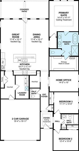 The Santa Rosa II floor plan by K. Hovnanian Homes. 1st Floor Shown. *Prices, plans, dimensions, features, specifications, materials, and availability of homes or communities are subject to change without notice or obligation.