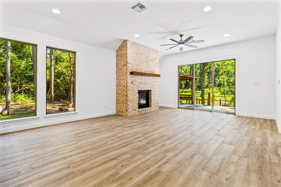 Plenty of Room for Dining Area by Windows Plenty of Room for Dining Area by Windows