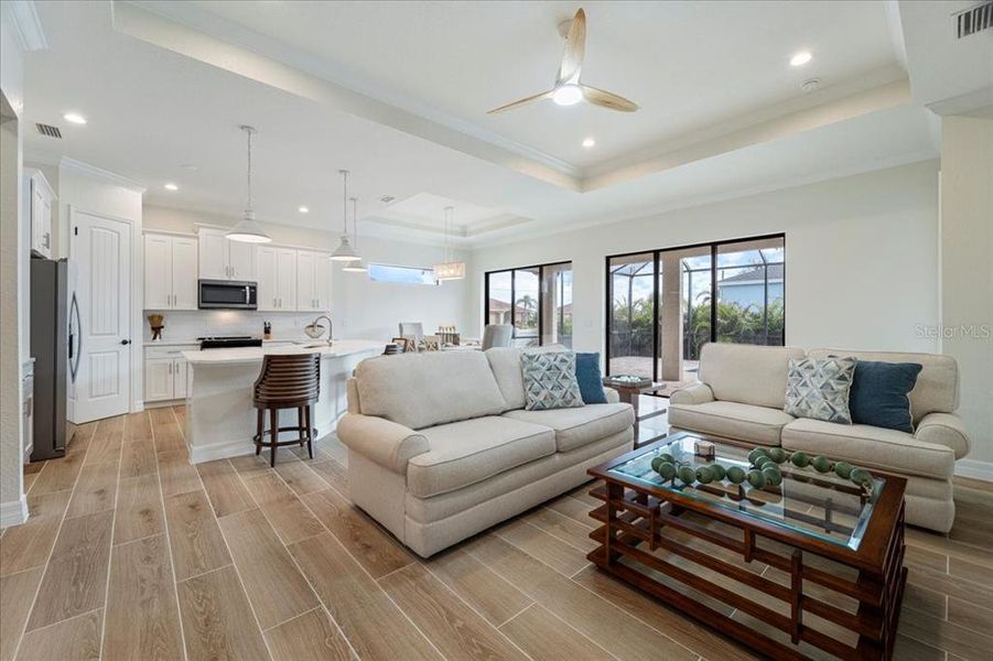 Furnished interior view inside a new home in , Port Charlotte (Image 28).