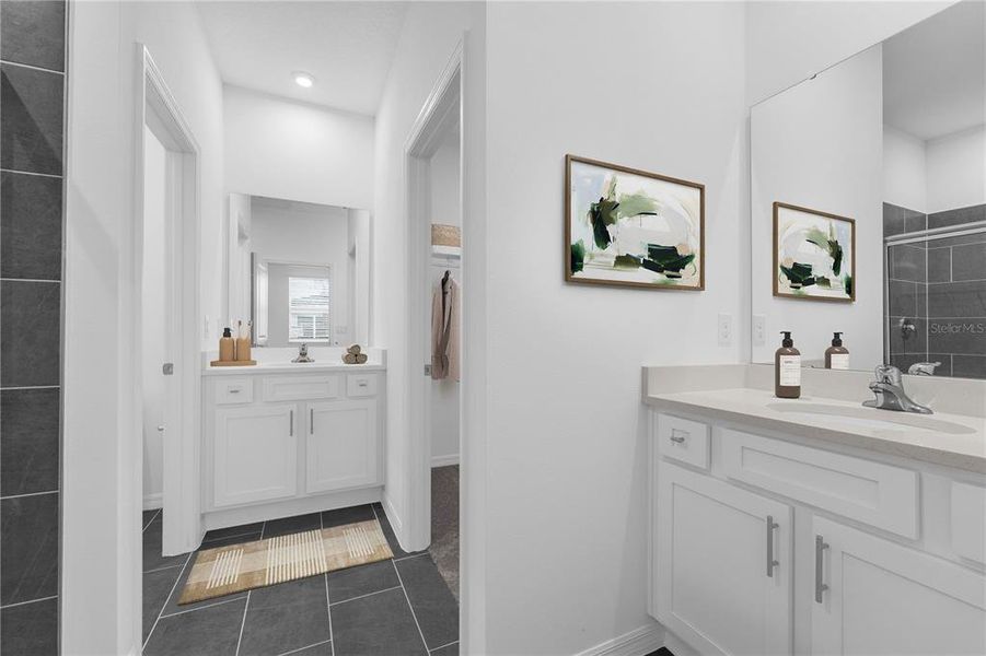 Furnished interior view inside a new home in Wynnstone, Davenport (Image 12).