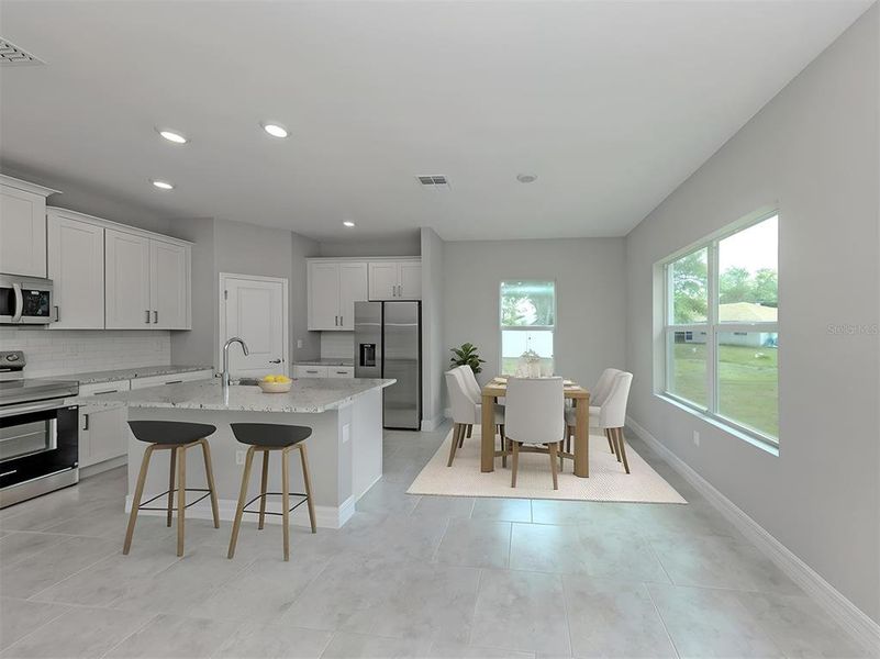Furnished interior view inside a new home in , North Port (Image 5).
