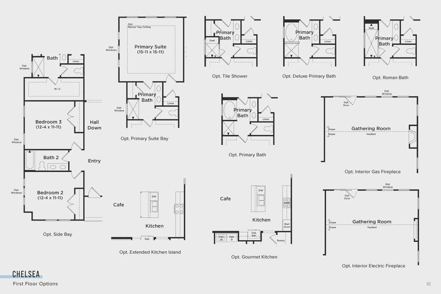 2D floor plan layout of this home in Oakmont Manor, Oxford, NC (Image 3).