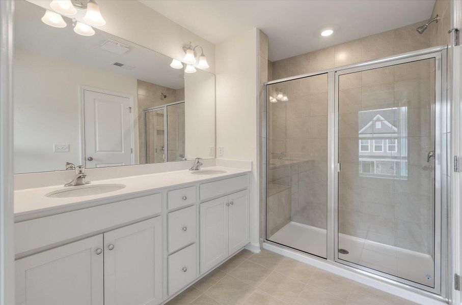 Furnished interior view inside a new home in The Landings at Montague, Goose Creek (Image 10).