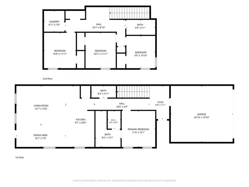 2D floor plan layout of this home in , Robinson, TX (Image 4).
