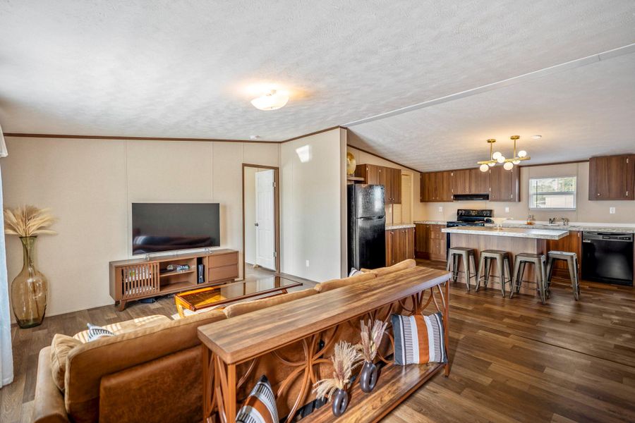 Furnished interior view inside a new home in , Conroe (Image 10).