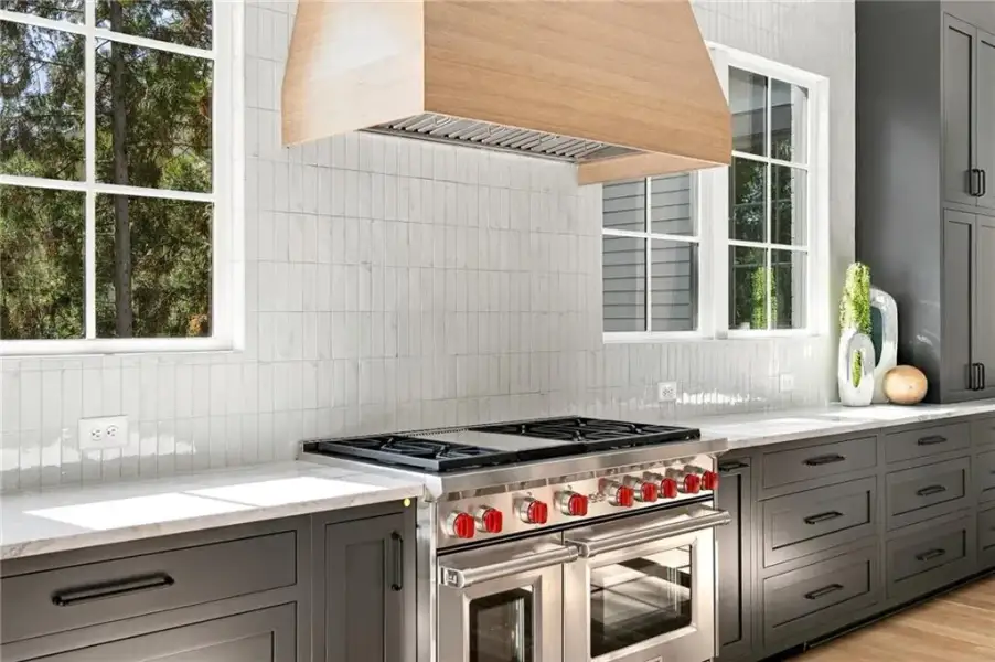 Close-up of interior finishes inside a home in , Atlanta (Image 23).