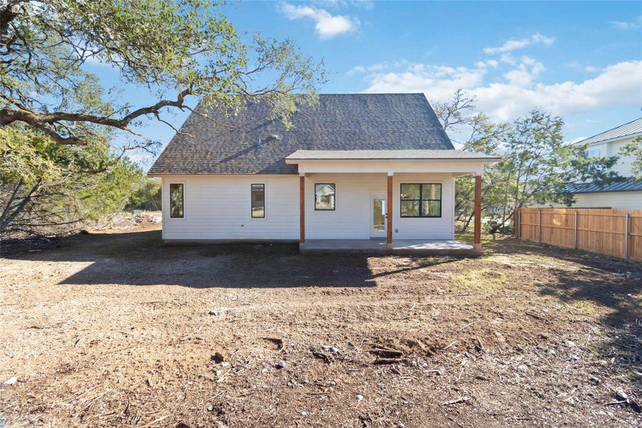 Without grass enhancement - hydroseed sprayed mid-November over final grading Without grass enhancement - hydroseed sprayed mid-November over final grading