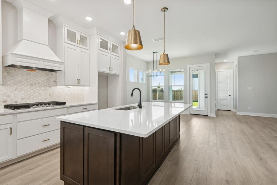 Furnished interior view inside a new home in , Katy (Image 10).