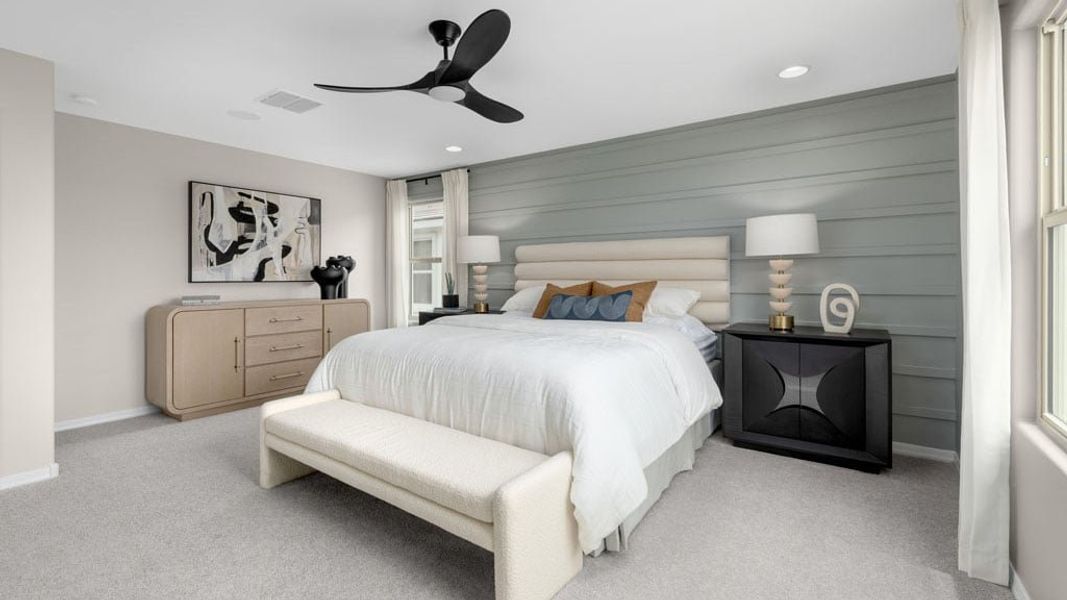 Representative furnished interior of a home built from the Havenwood by Taylor Morrison in Artisan at Asante Vista Collection, Surprise (Image 9).