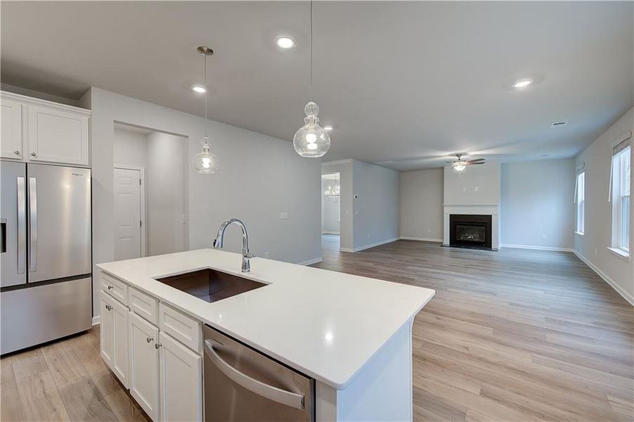 Furnished interior view inside a new home in Cooper Park, McDonough (Image 7).