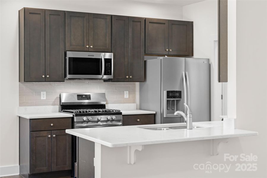 Furnished interior view inside a new home in , Hendersonville (Image 9). Furnished interior view inside a new home in , Hendersonville (Image 9).