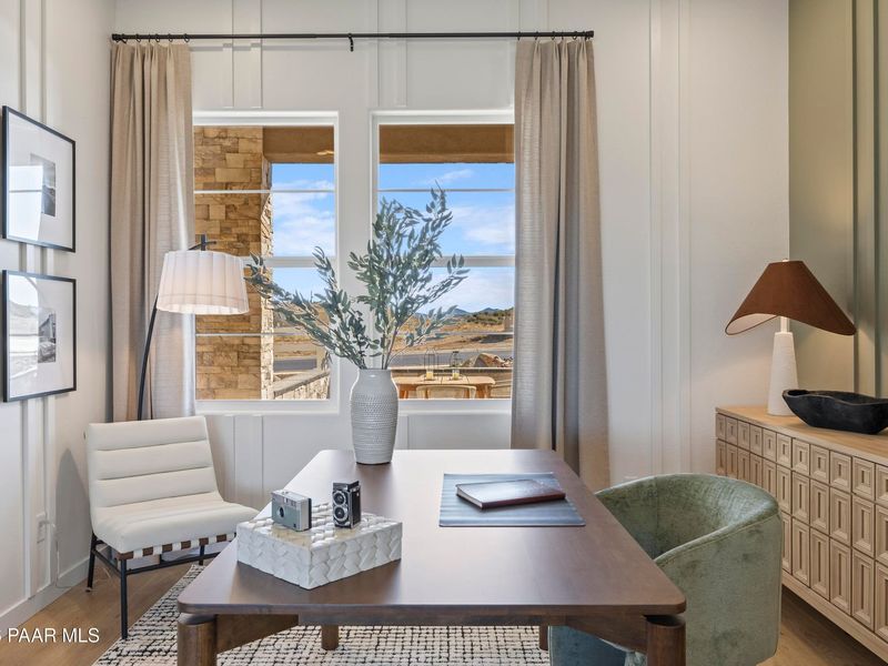 Furnished interior view inside a new home in Hidden Hills, Prescott (Image 17).