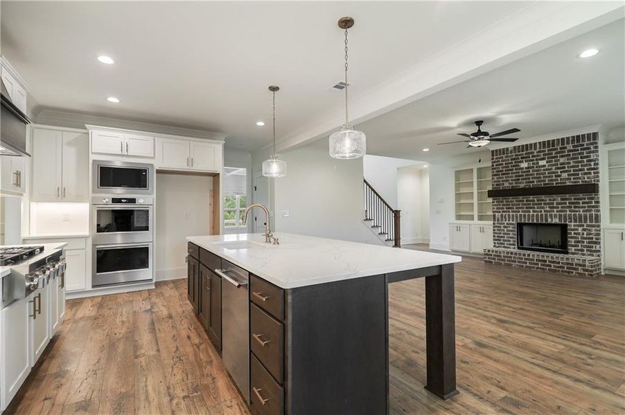 Furnished interior view inside a new home in Stonegate, Monroe (Image 13).