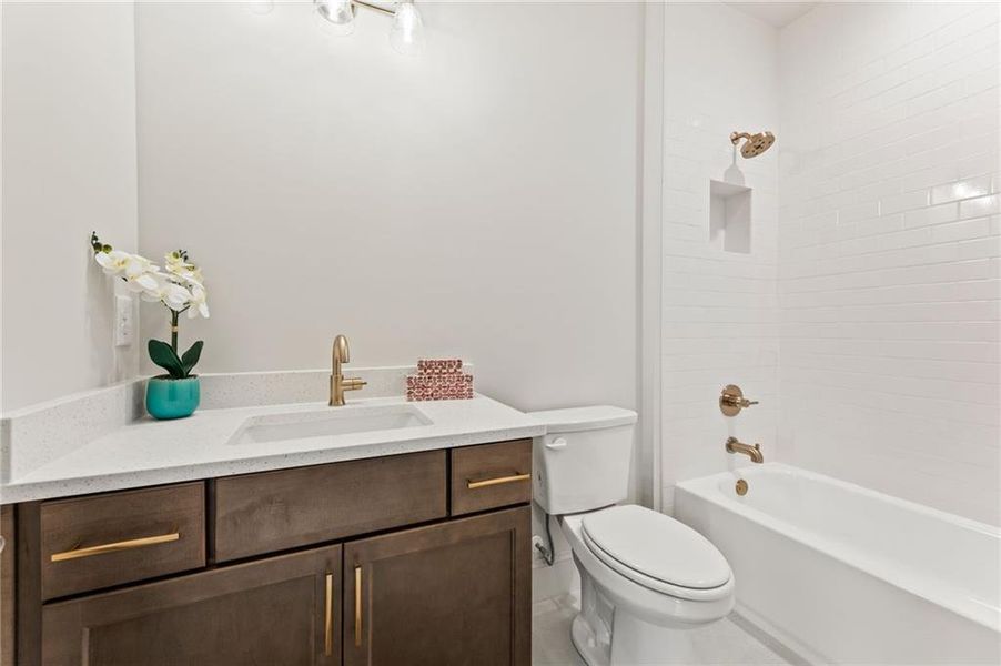 Furnished interior view inside a new home in Liberty Springs, Woodstock (Image 10). Furnished interior view inside a new home in Liberty Springs, Woodstock (Image 10).