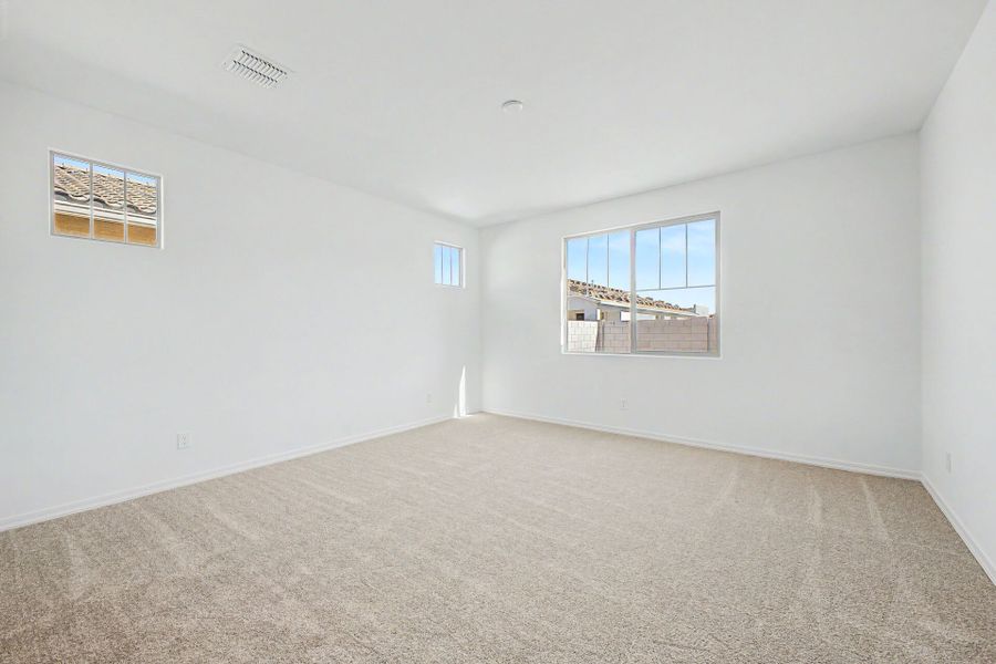 Spacious, unfurnished interior of a new home in Empire Pointe, Queen Creek (Image 9). Spacious, unfurnished interior of a new home in Empire Pointe, Queen Creek (Image 9).
