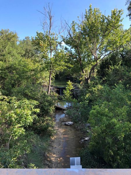 Bring your kayak - when the creek is running!