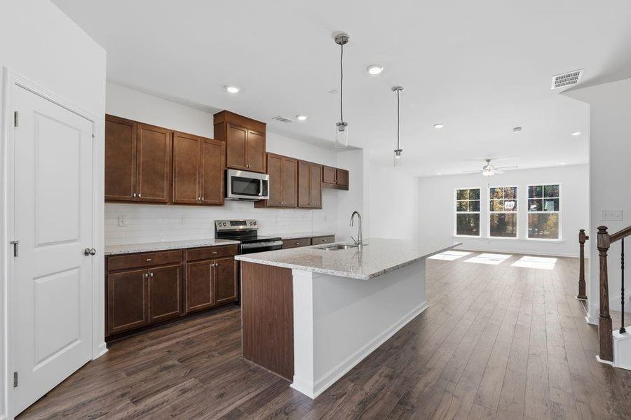 Furnished interior view inside a new home in Chandler Run, Tucker (Image 11).