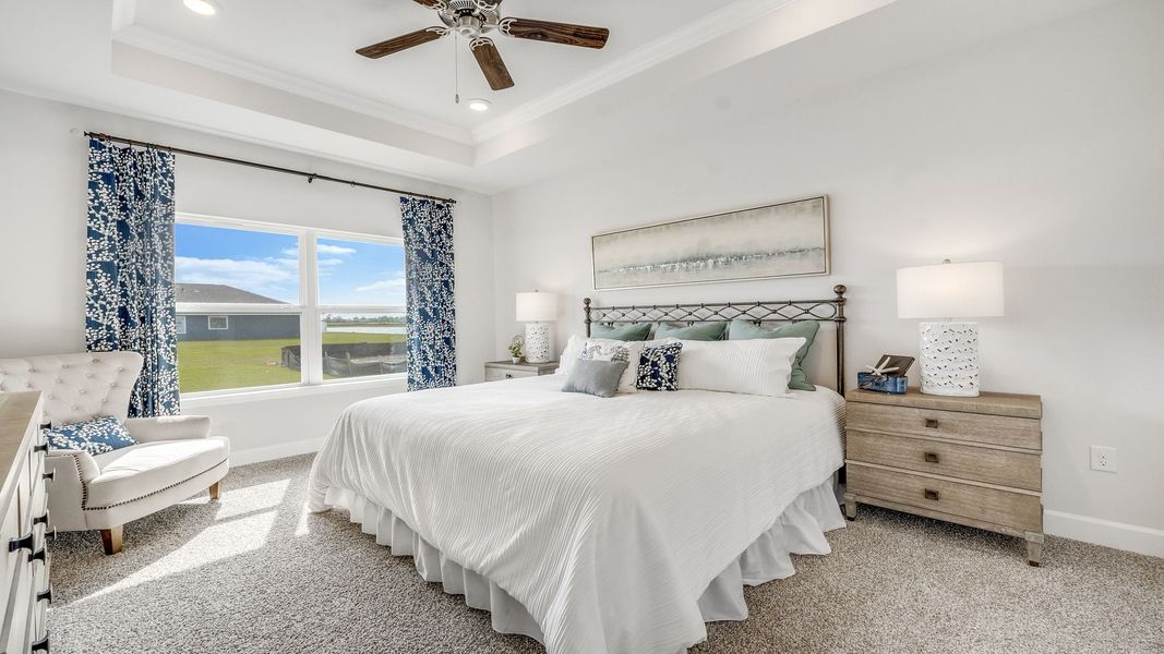 Furnished interior view inside a new home in Hodges Bayou Plantation, Panama City (Image 23).
