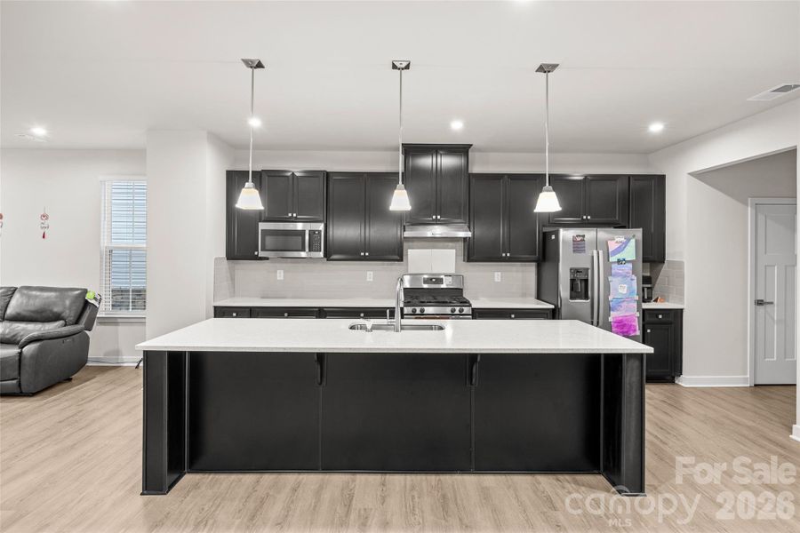 Furnished interior view inside a new home in , Huntersville (Image 5).