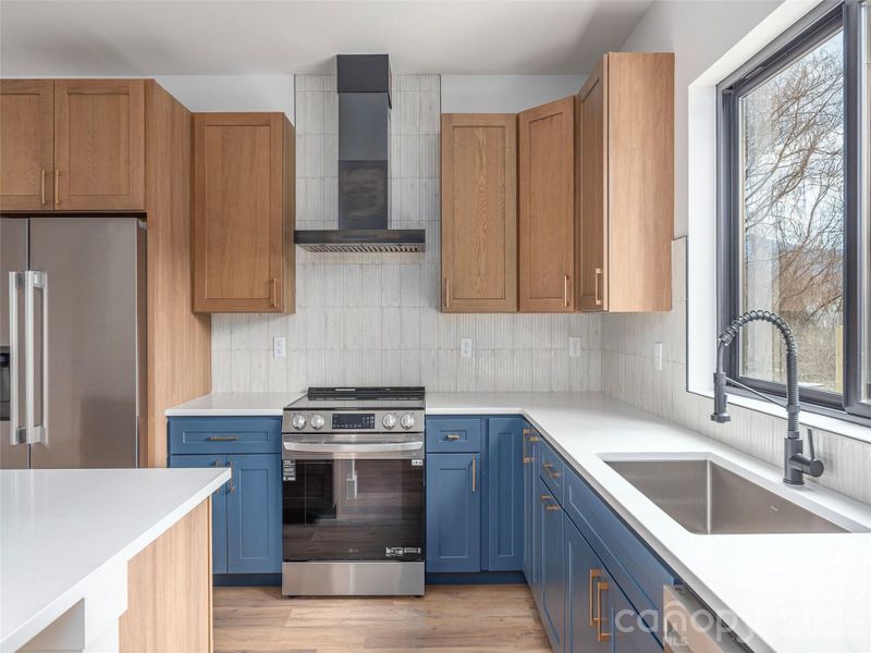 Furnished interior view inside a new home in , Waynesville (Image 10).