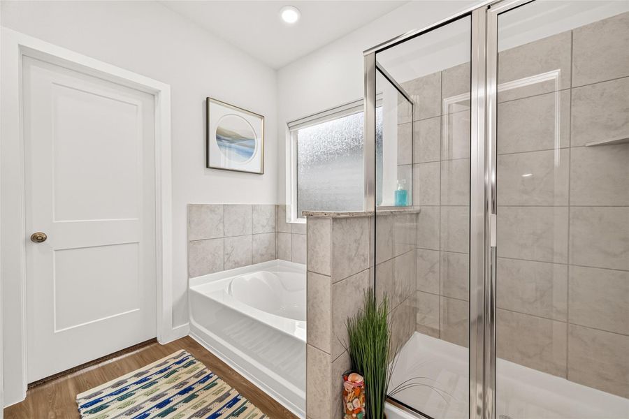 Furnished interior view inside a new home in Lexington Heights, Willis (Image 30).