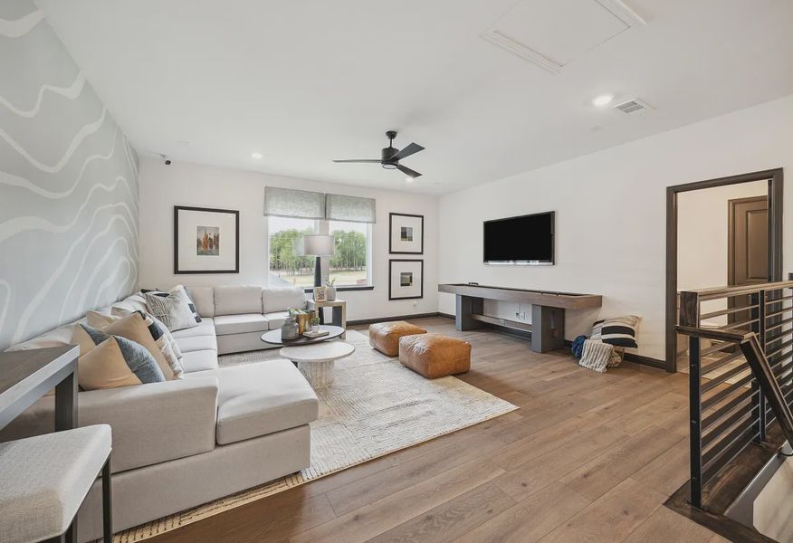 Plan 5042 game room - staged - 15 of 21 Plan 5042 game room - staged - 15 of 21