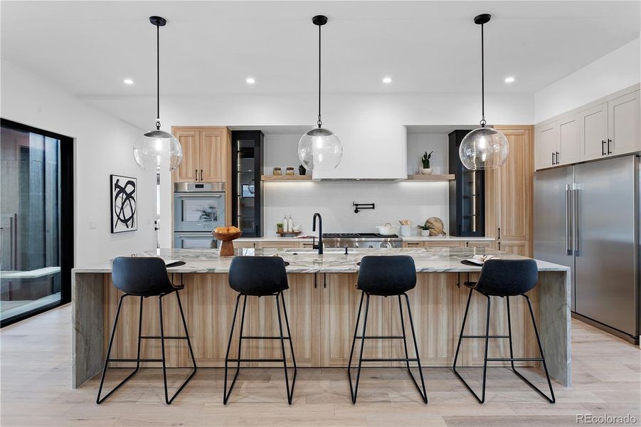 Furnished interior view inside a new home in , Denver (Image 9).