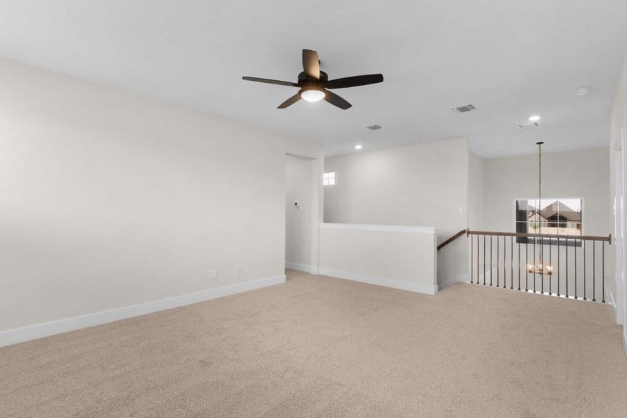 Spacious, unfurnished interior of a new home in The Grove at Blackhawk, Pflugerville (Image 18).