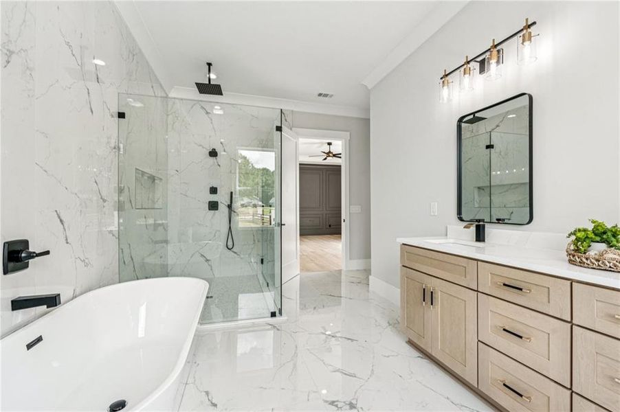 Furnished interior view inside a new home in , Hoschton (Image 33). Furnished interior view inside a new home in , Hoschton (Image 33).