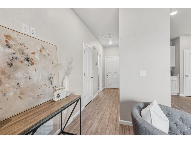 Furnished interior view inside a new home in Spring Valley, Longmont (Image 12).