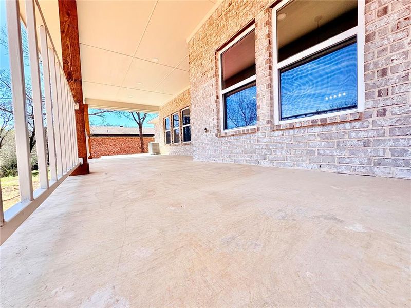 Exterior details and patio area of a home in , Graham (Image 25).