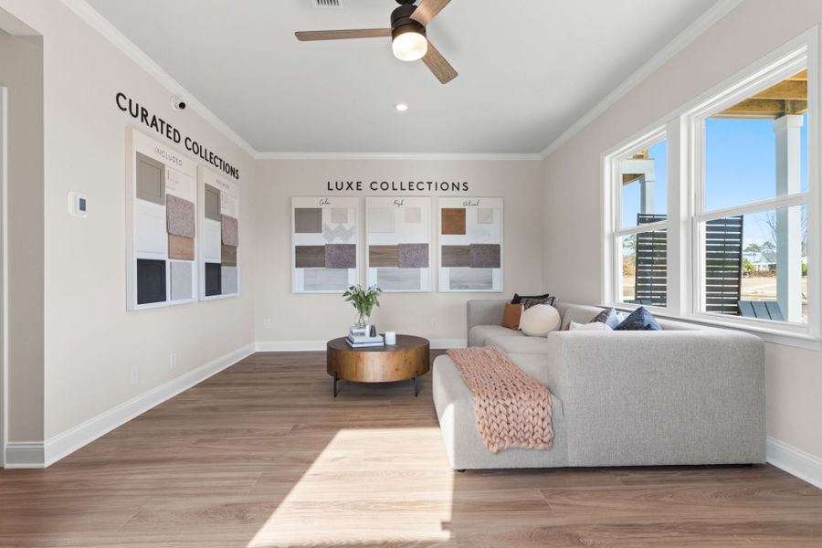 Representative furnished interior of a home built from the Joliet by Pulte Homes in Lakeside Townes at Riverlights, Wilmington (Image 51).