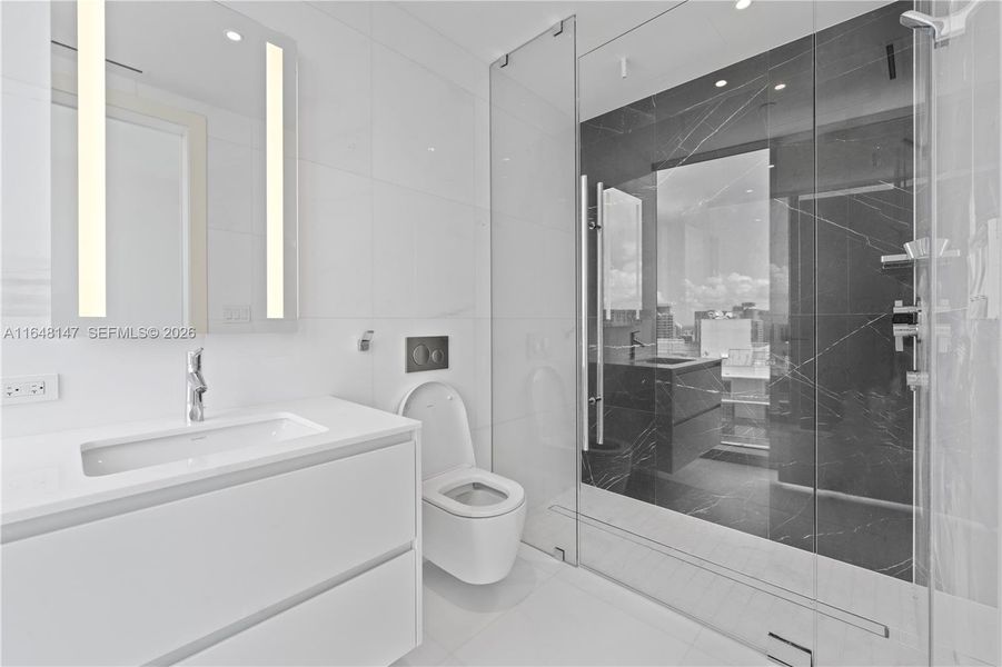 Den Bathroom. Den Bathroom.