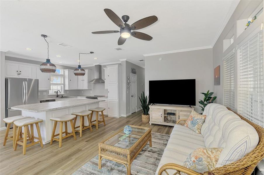 Furnished interior view inside a new home in , Venice (Image 3).