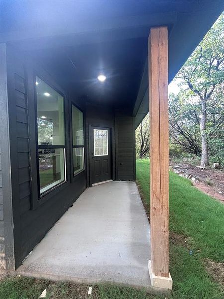 Exterior details and patio area of a home in , Granbury (Image 2). Exterior details and patio area of a home in , Granbury (Image 2).
