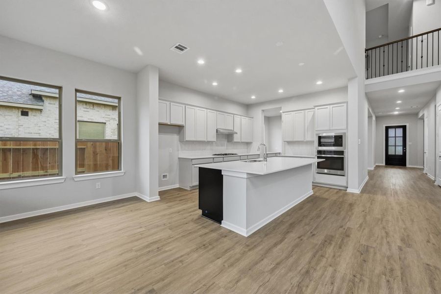 Furnished interior view inside a new home in Canterra Creek  60', Iowa Colony (Image 9).
