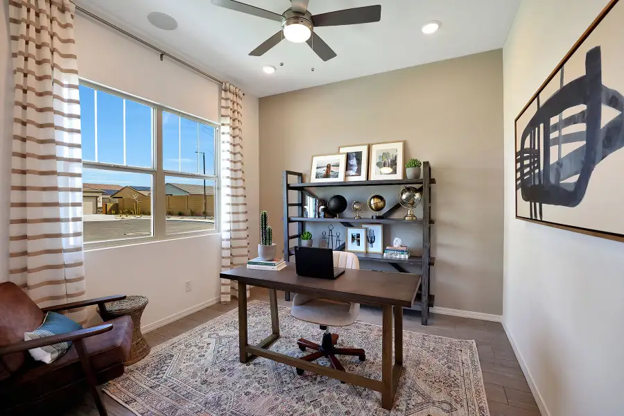 Representative furnished interior of a home built from the Slate by Mattamy Homes in Empire Pointe, Queen Creek (Image 13). Representative furnished interior of a home built from the Slate by Mattamy Homes in Empire Pointe, Queen Creek (Image 13).
