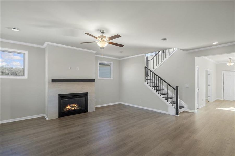 Spacious, unfurnished interior of a new home in Stratford Hills, Ball Ground (Image 29).