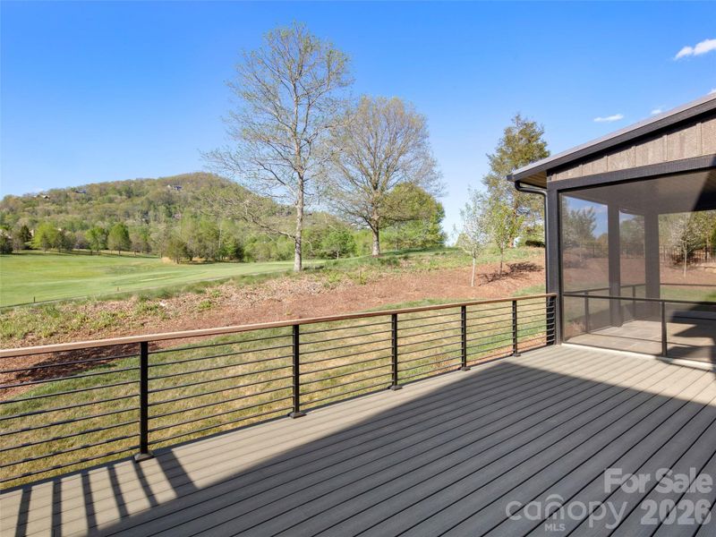 Exterior details and patio area of a home in , Arden (Image 3).