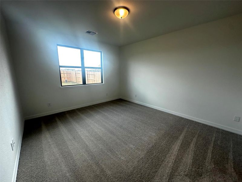 Construction progress - bedroom Construction progress - bedroom