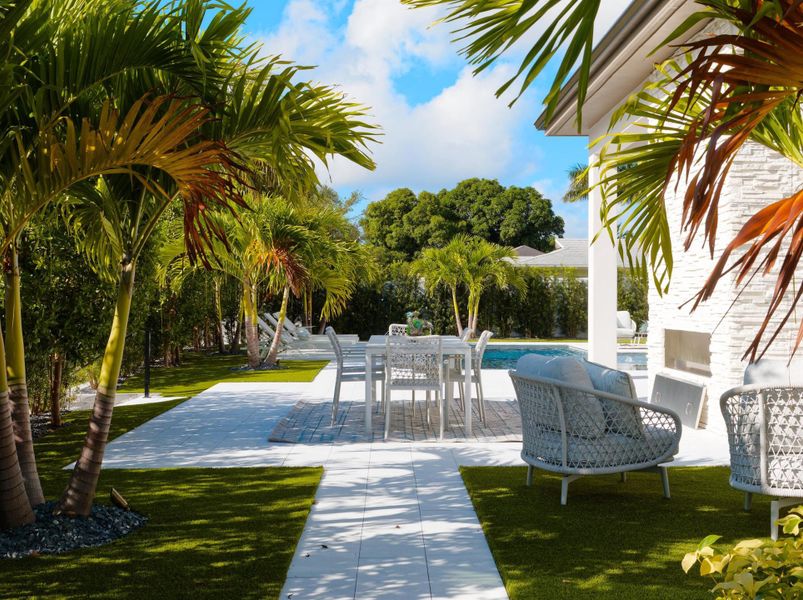 Furnished interior view inside a new home in , Palm Beach Gardens (Image 24). Furnished interior view inside a new home in , Palm Beach Gardens (Image 24).